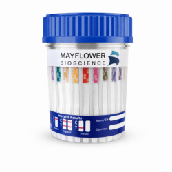 12 panel drug test cup, 14 Panel Drug Test Cup with PCP featuring CLIA Waived and FDA Cleared quality. Detect 12 drugs with 5-minute results, temperature strip, bulk pricing, and same-day shipping.