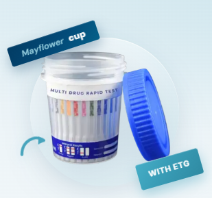 12 panel drug test cup with alcohol etg and fentanyl 120ml-as-low-as-3-70