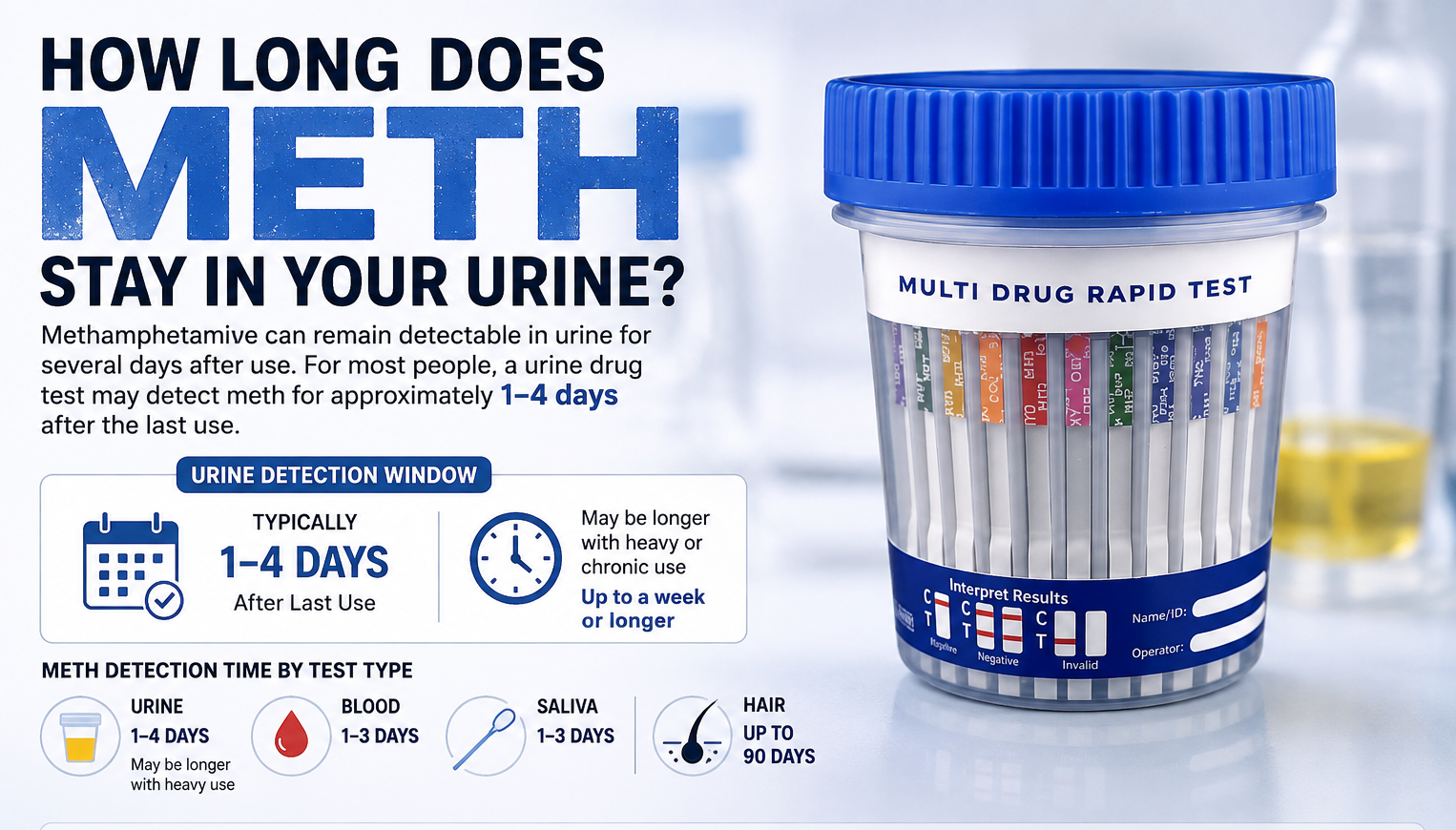 How Long Does Meth Stay in Your Urine?