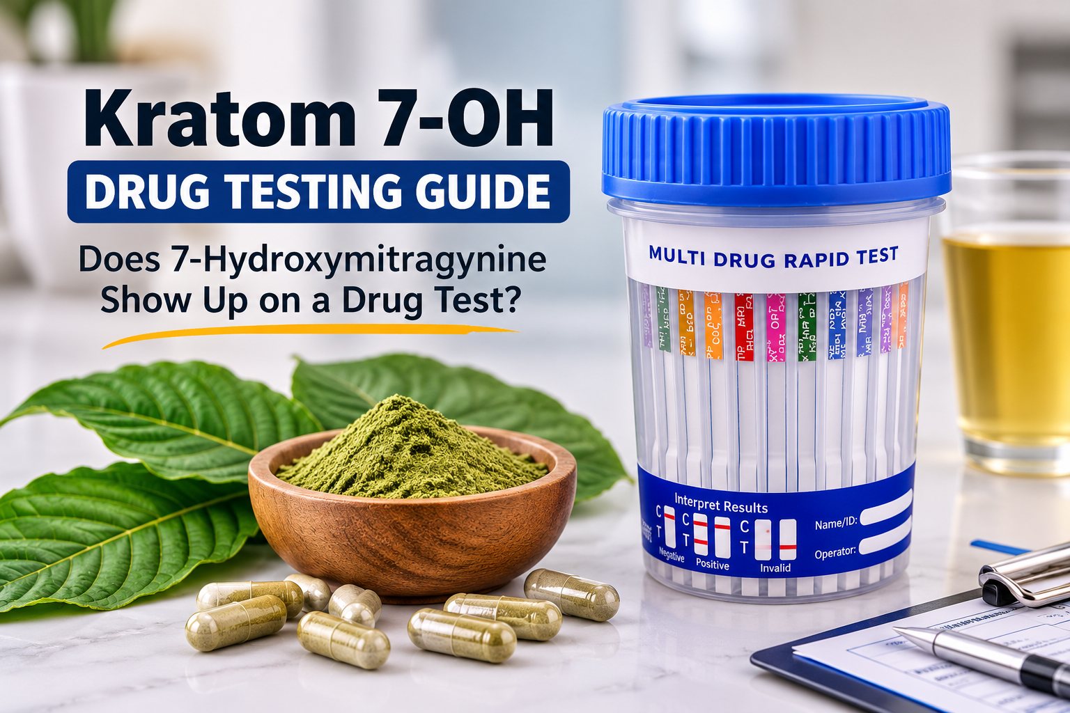 Kratom 7-OH Drug Testing Guide: