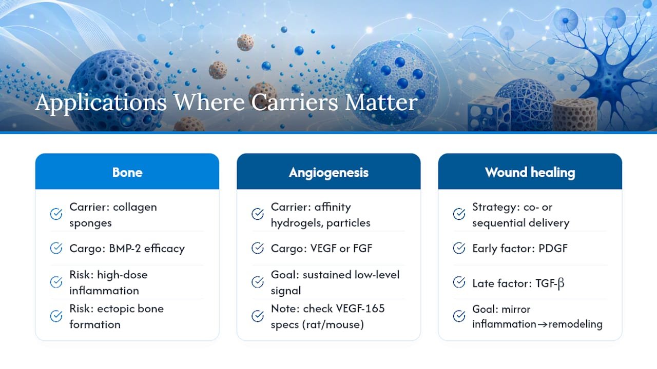 Applications Where Carriers Make the Difference — overview diagram