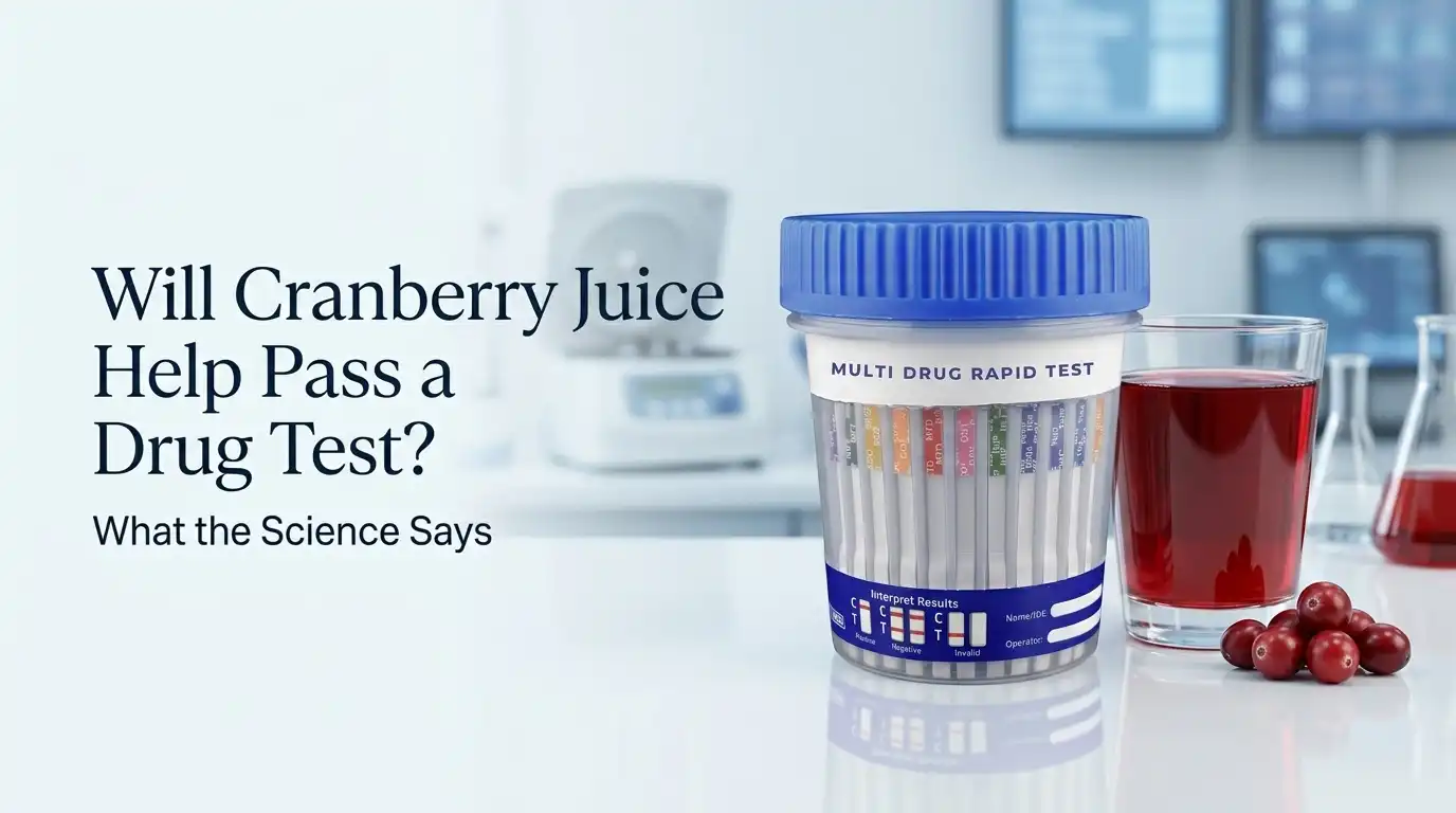 Will Cranberry Juice Help Pass a Drug Test? What the Science Says