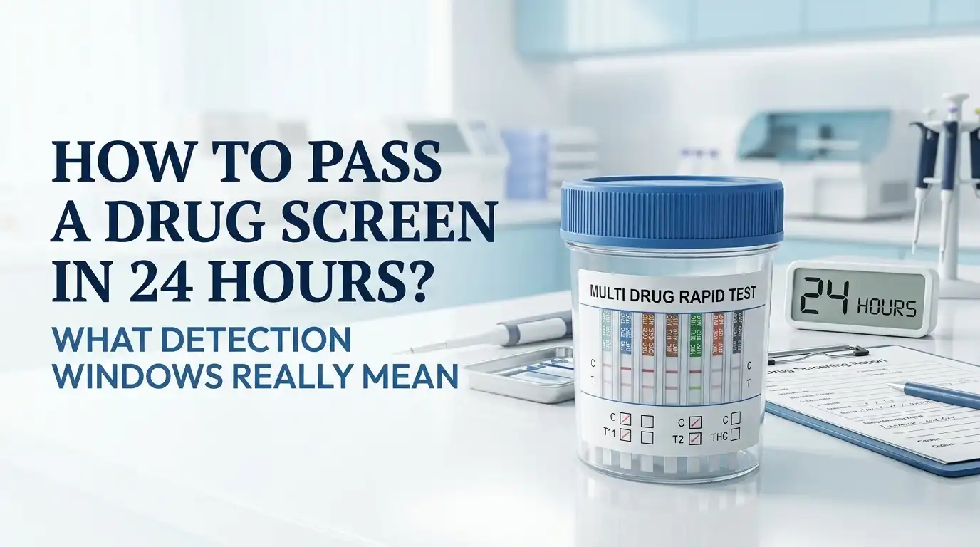 How to Pass a Drug Screen in 24 Hours?
