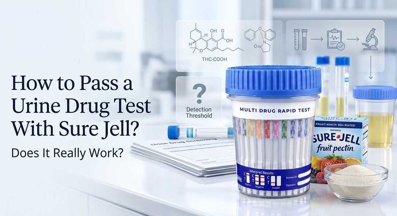 How to Pass a Urine Drug Test With Sure Jell: